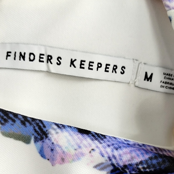 Finders Keepers Atlas Cut‎ Out Purple Rose Dress - Picture 3 of 14